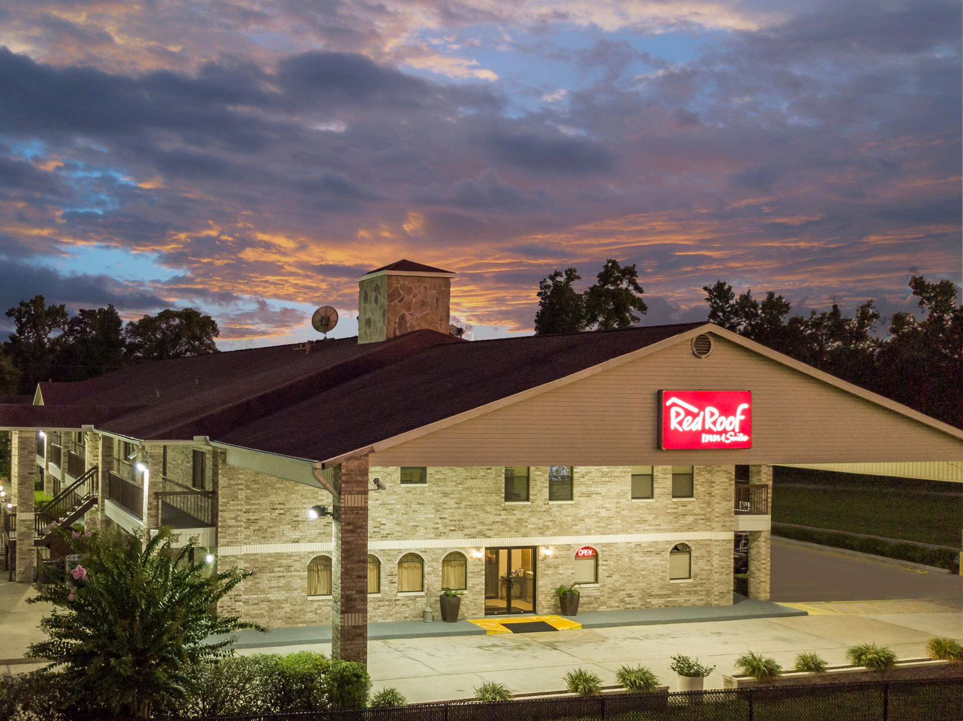 Vista Exterior Red Roof Inn Conroe North - Willis