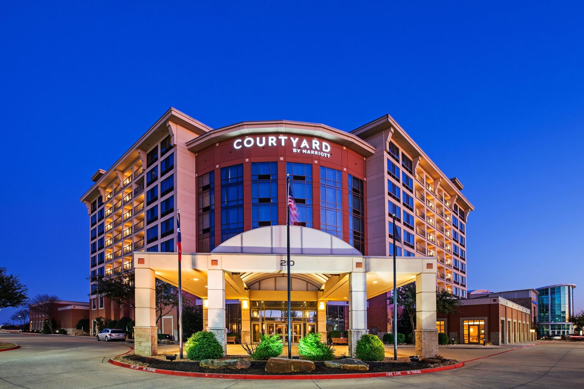 Vista Exterior Courtyard by Marriott Dallas Allen at Allen Event Center