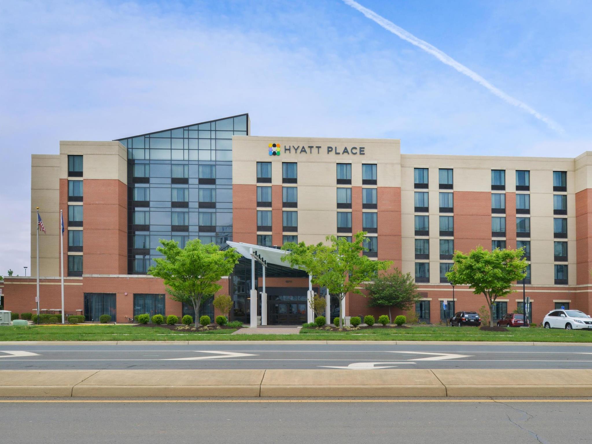 Vista Exterior Hyatt Place Herndon Dulles Airport East