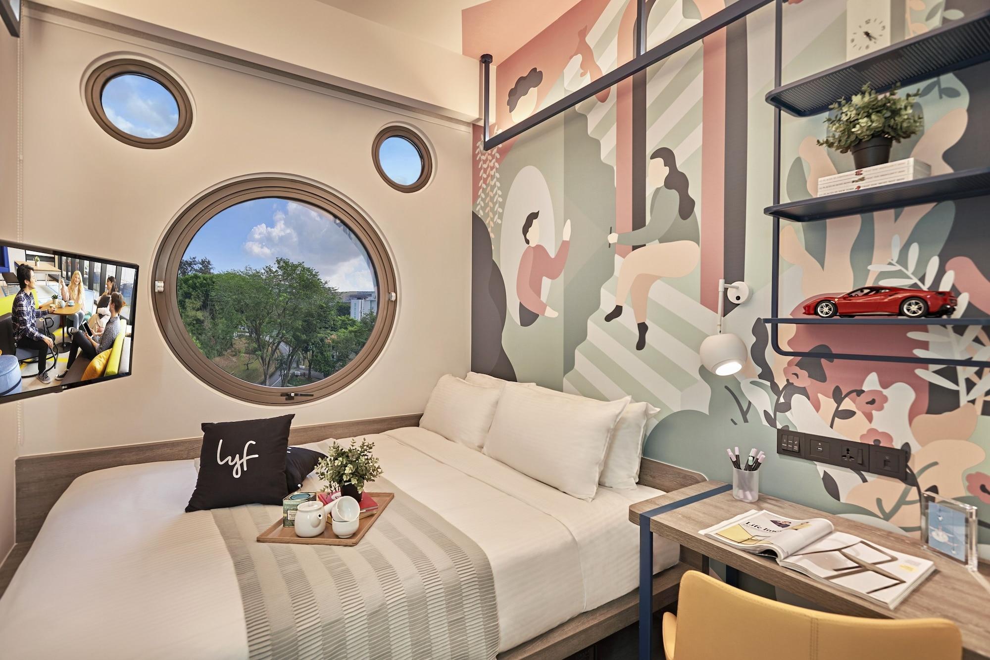 Habitación lyf One-North Singapore