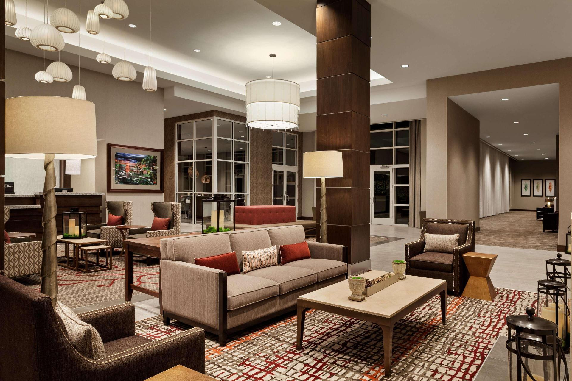 Vista Lobby Hilton Garden Inn Charlotte SouthPark
