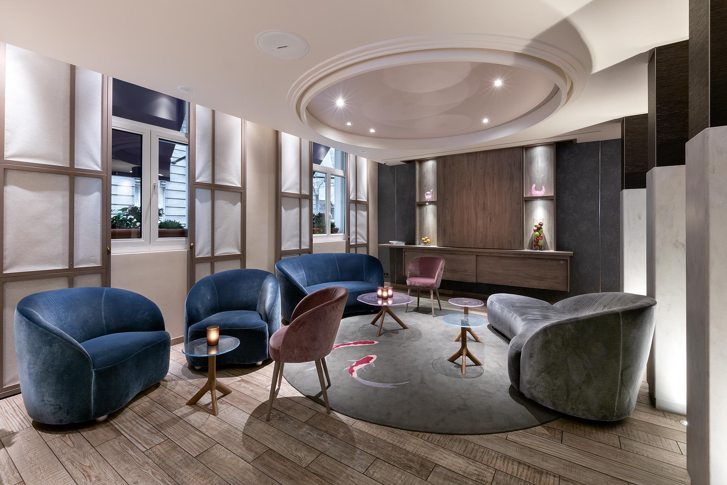 Vista Lobby Hotel Le Magellan