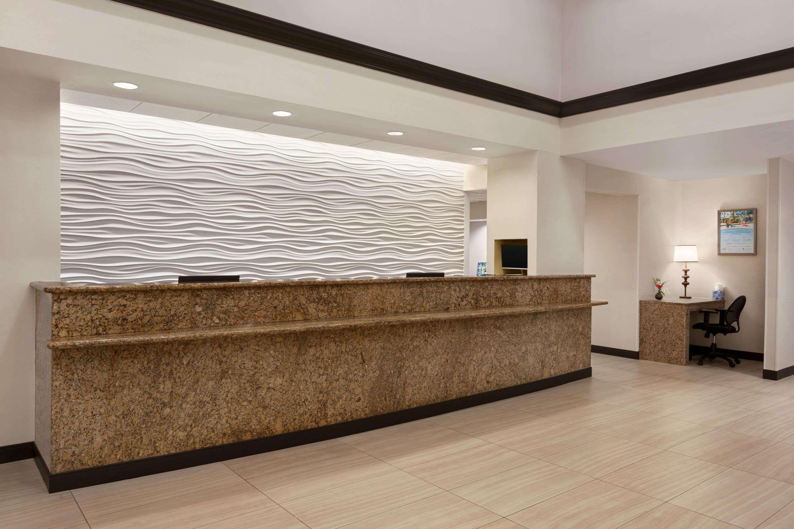 Vista Lobby Ramada by Wyndham Suites Orlando Airport