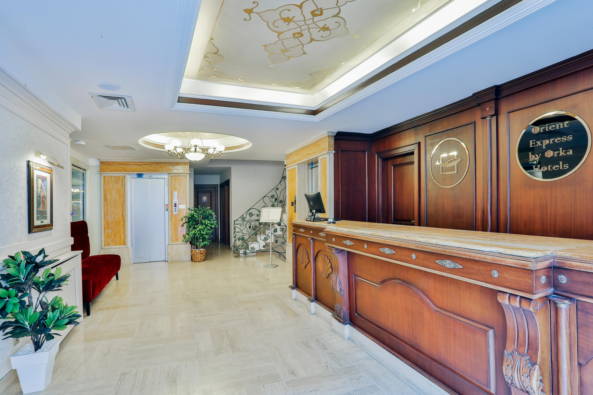 Vista Lobby Orient Express & Spa by Orka Hotels