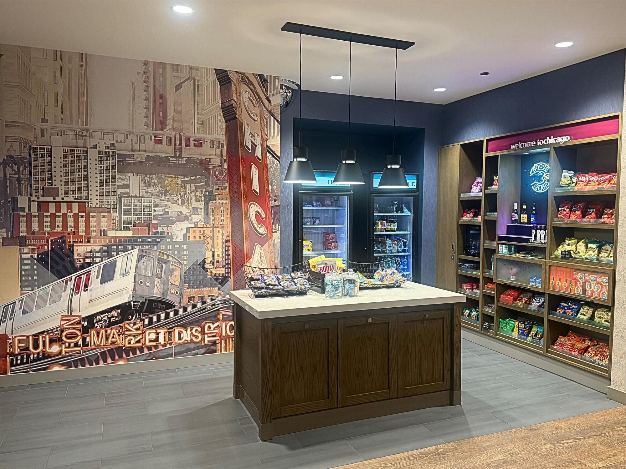 Bar/Salón Homewood Suites by Hilton Chicago West Loop Fulton Mkt Area