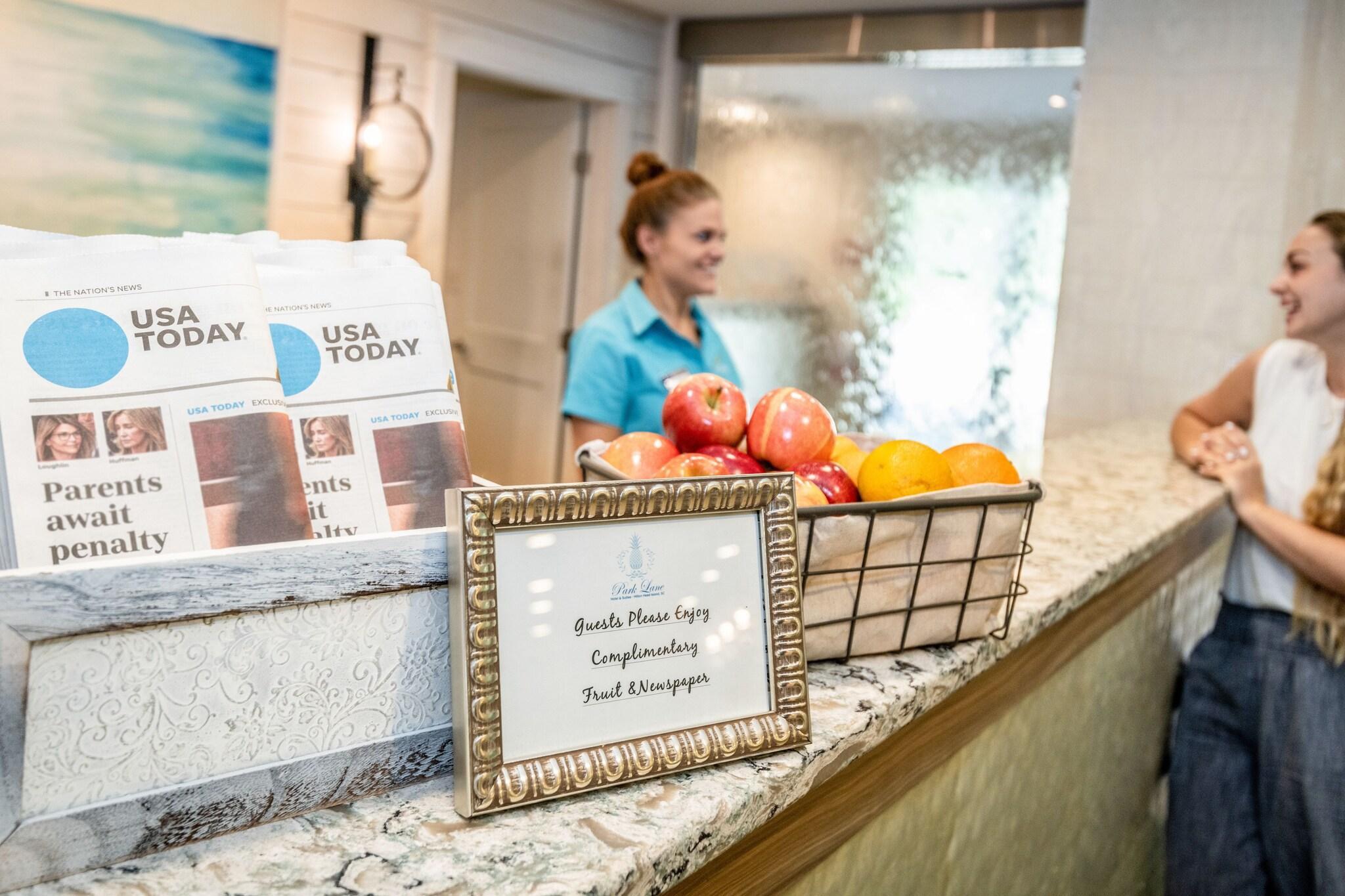 Vista Lobby Palmera Inn and Suites