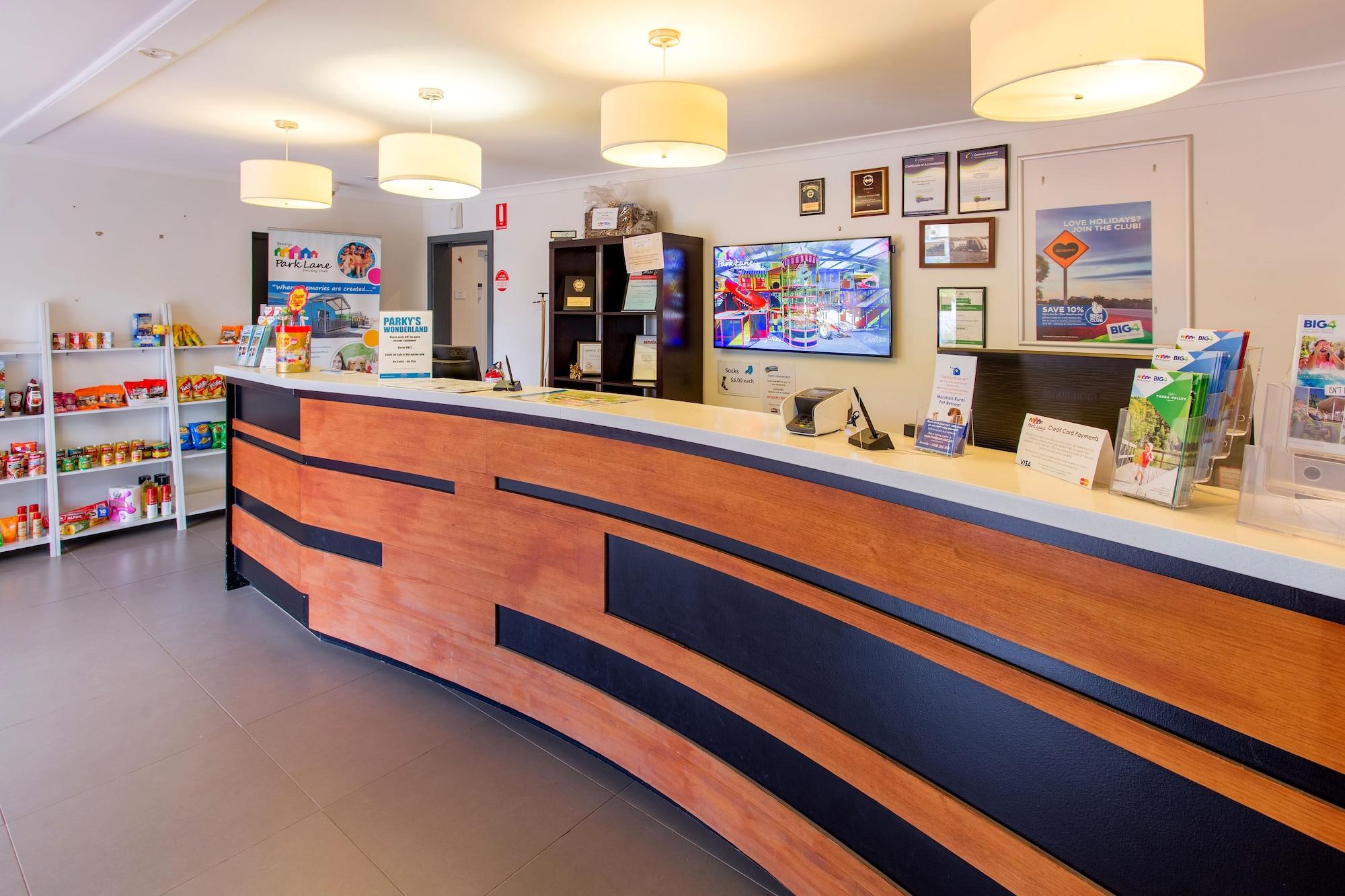 Vista Lobby BIG4 Bendigo Park Lane Holiday Park