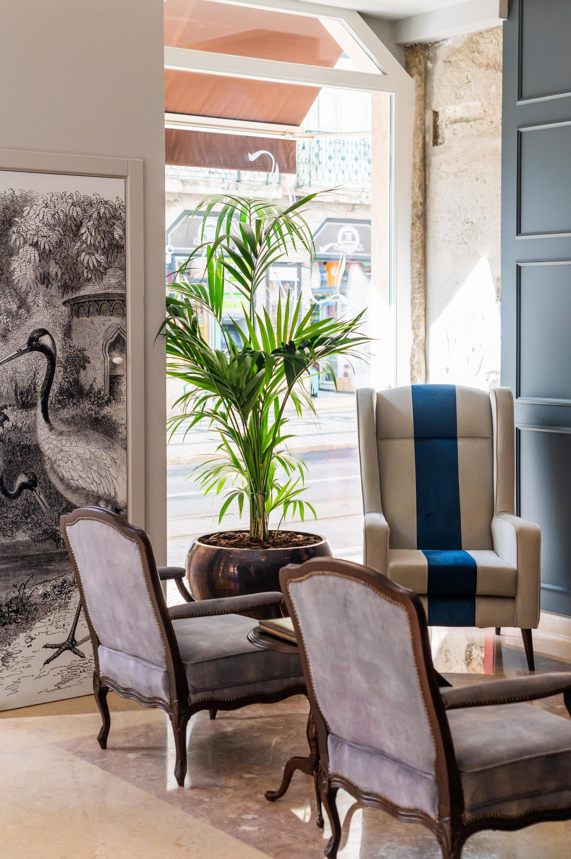 Vista Lobby Lisboa Prata Boutique Hotel