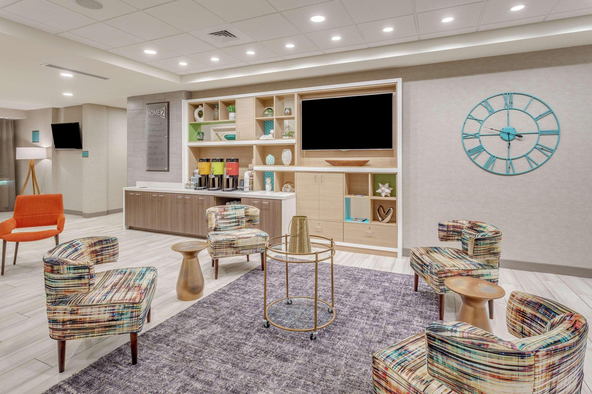 Vista Lobby Home2 Suites by Hilton Indianapolis Northwest