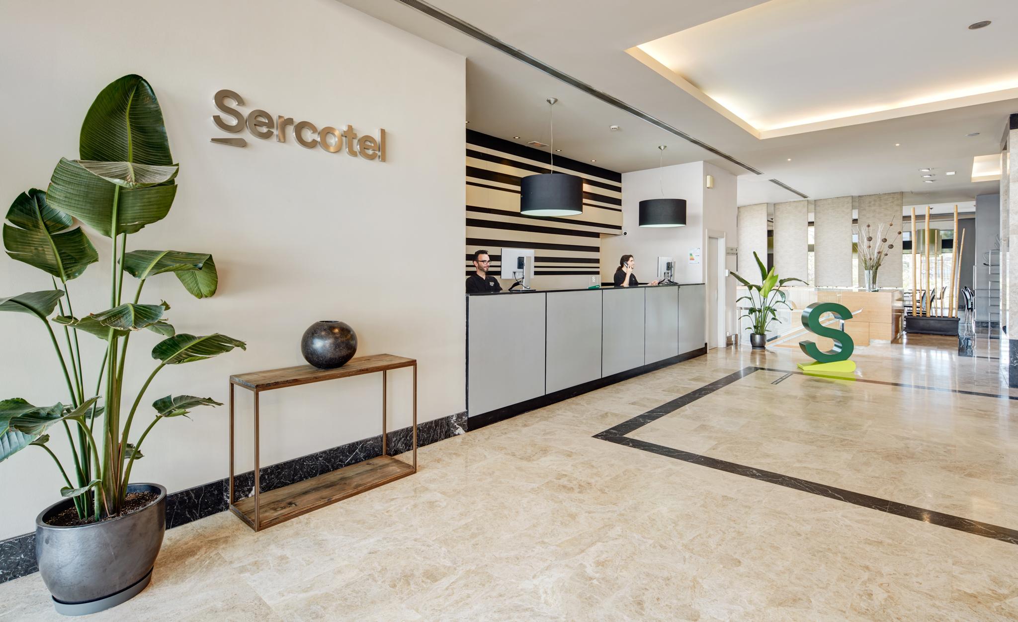 Vista Lobby Hotel Sercotel Ciutat de Montcada