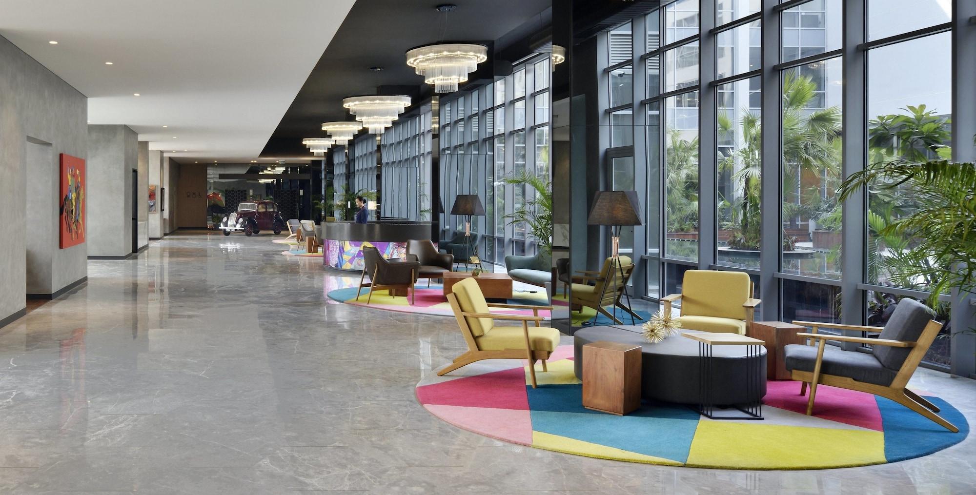 Vista Lobby Aloft New Delhi Aerocity
