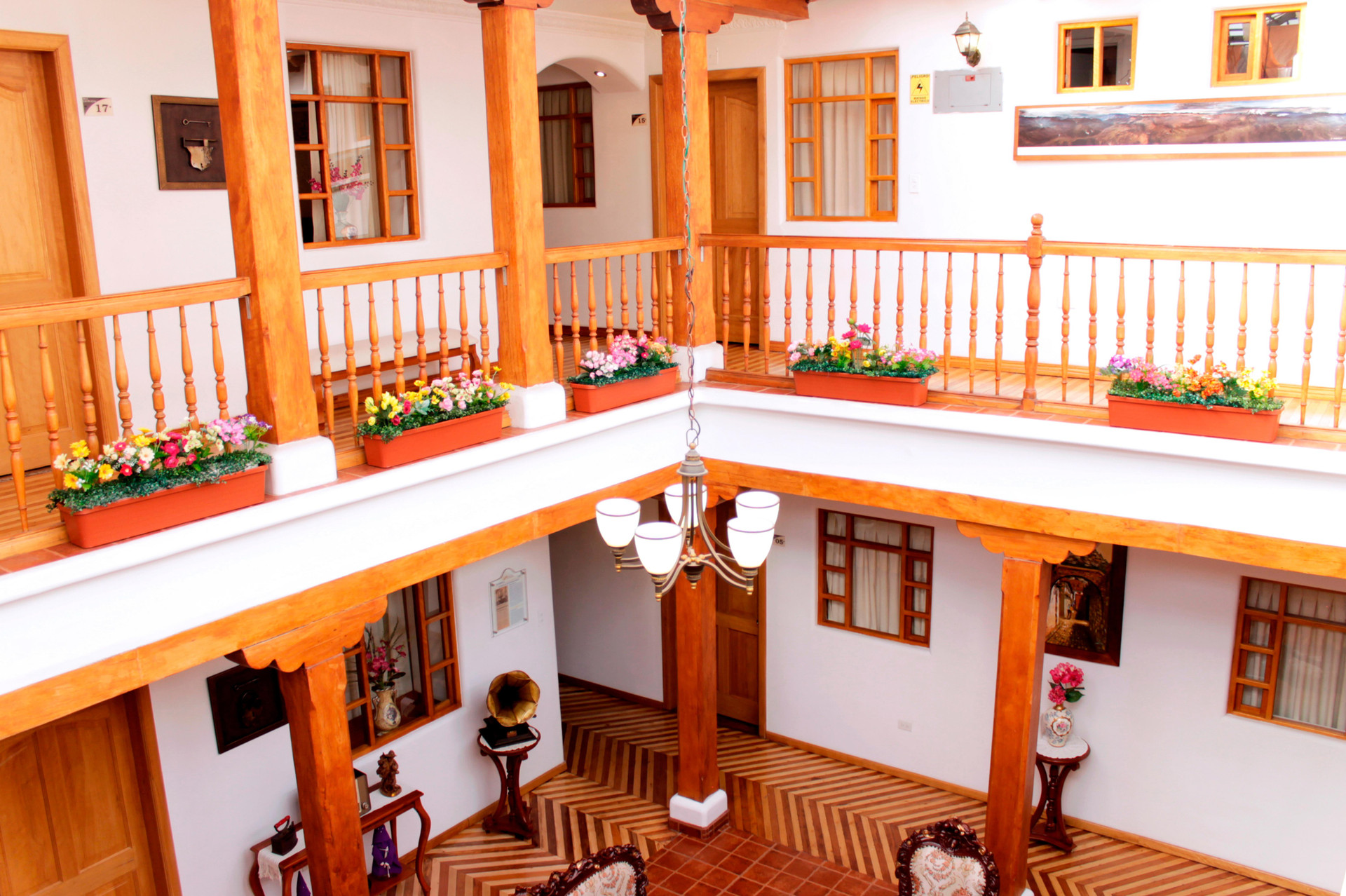Vista Exterior Casa Hotel Las Plazas