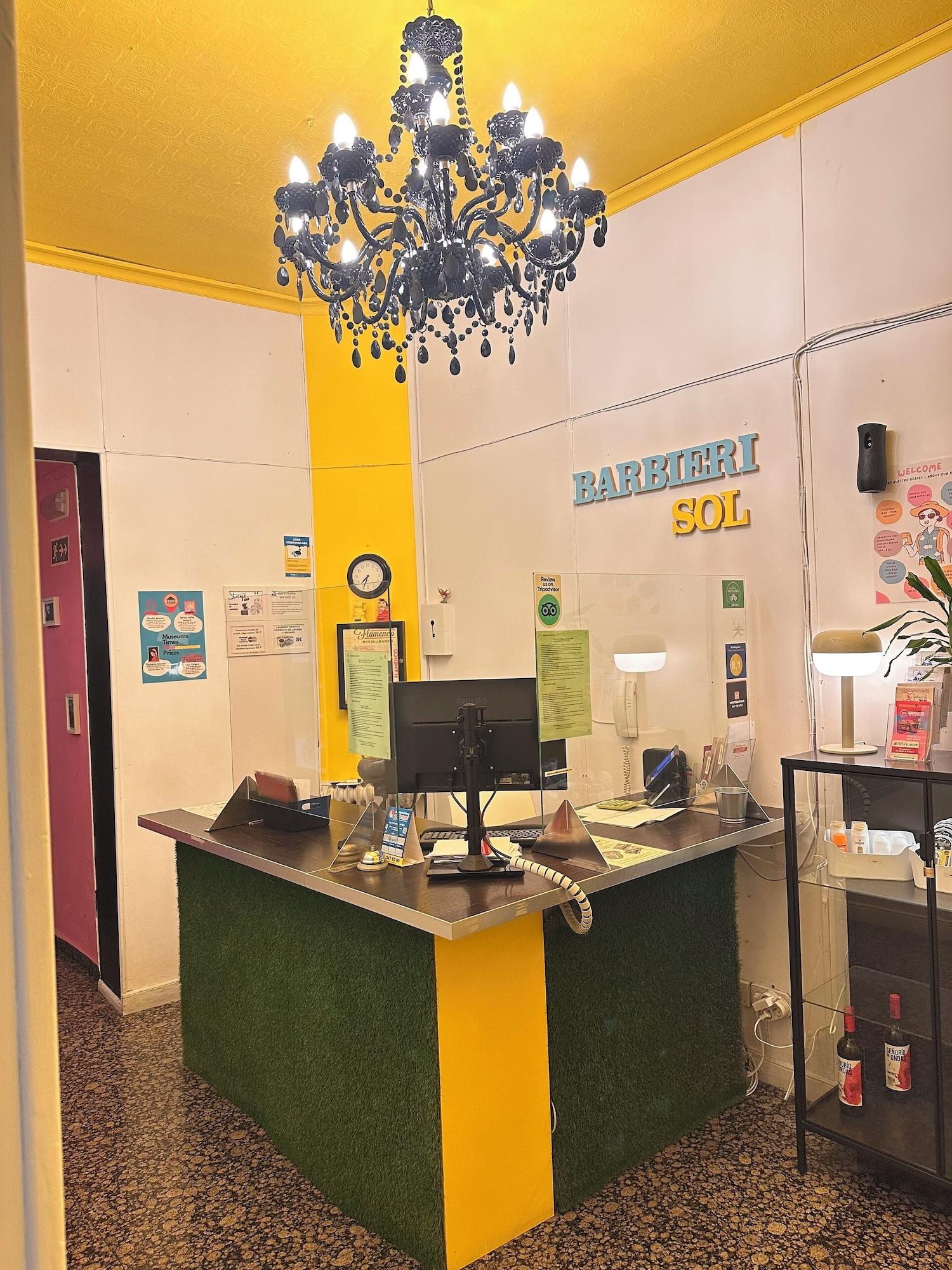 Vista Lobby Barbieri Sol Hostel