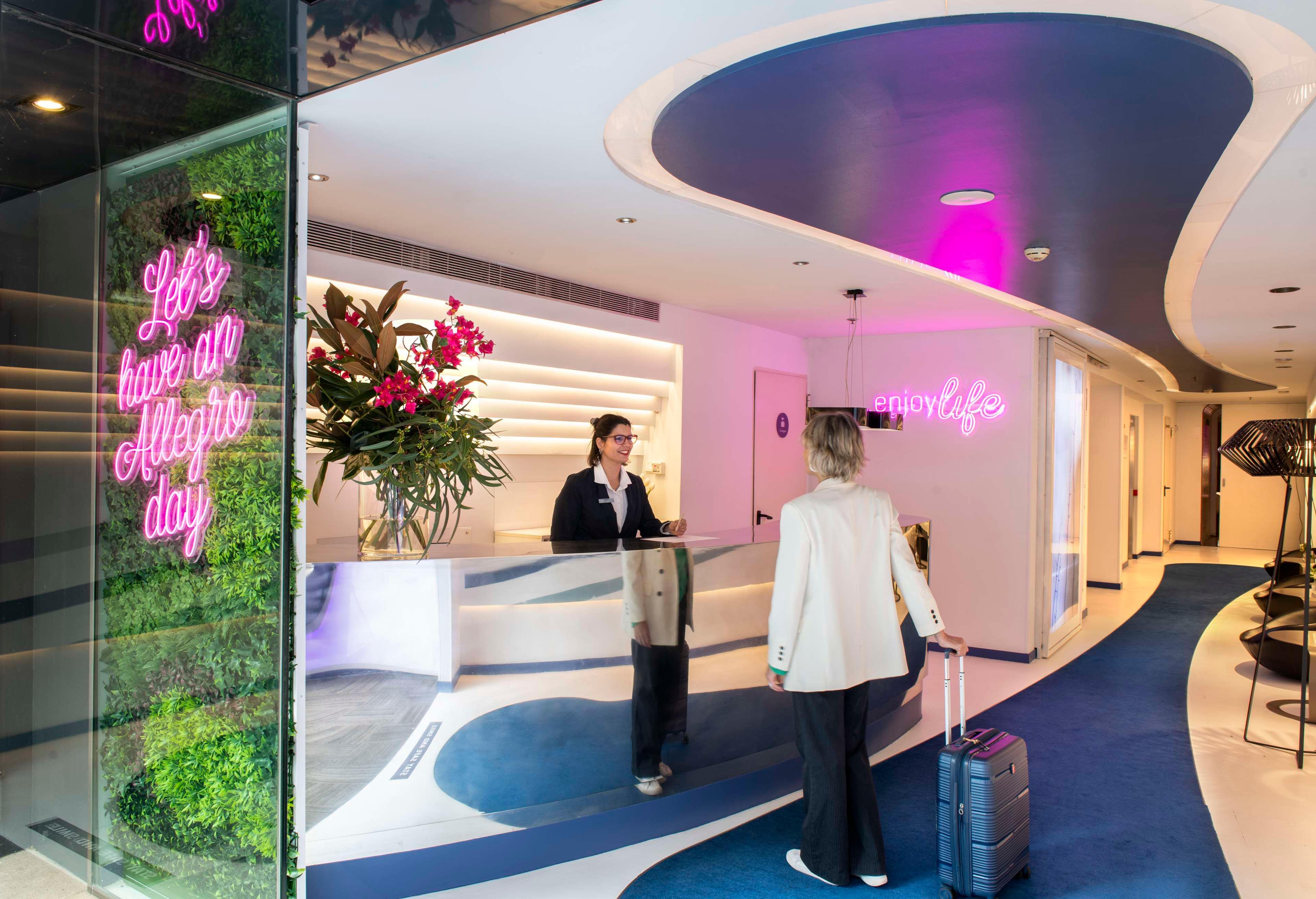 Vista Lobby Allegro Barcelona