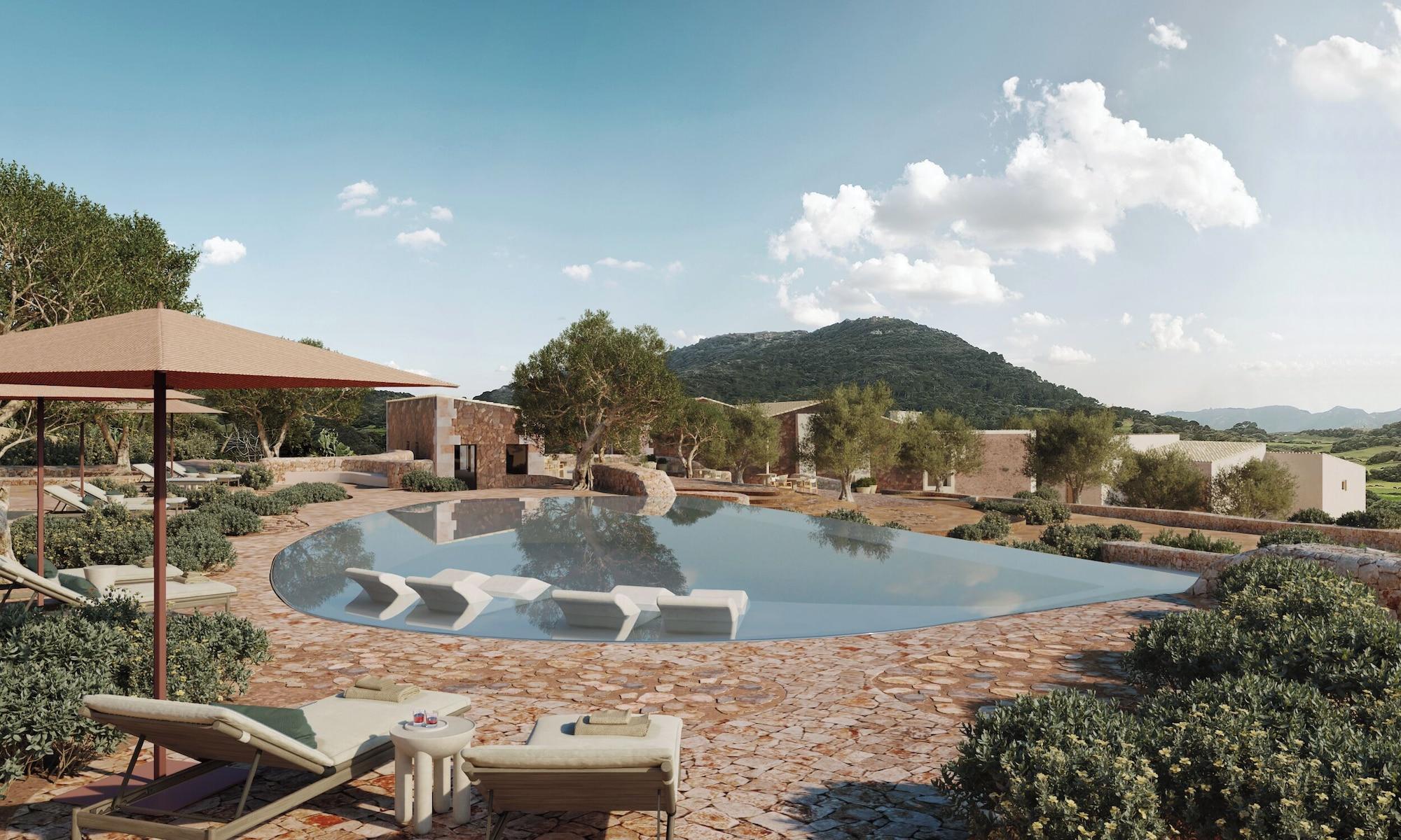 Vista Piscina Hotel Vestige Binidufà