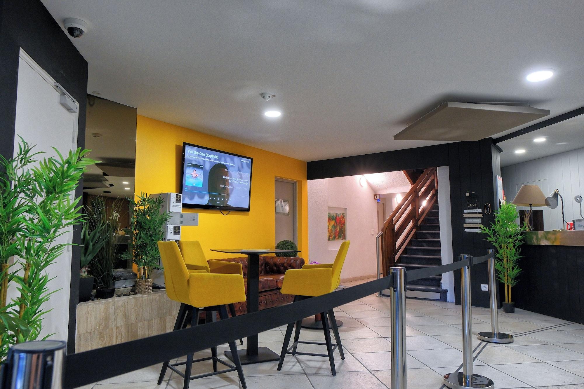Vista Lobby Hotel Le Gambetta