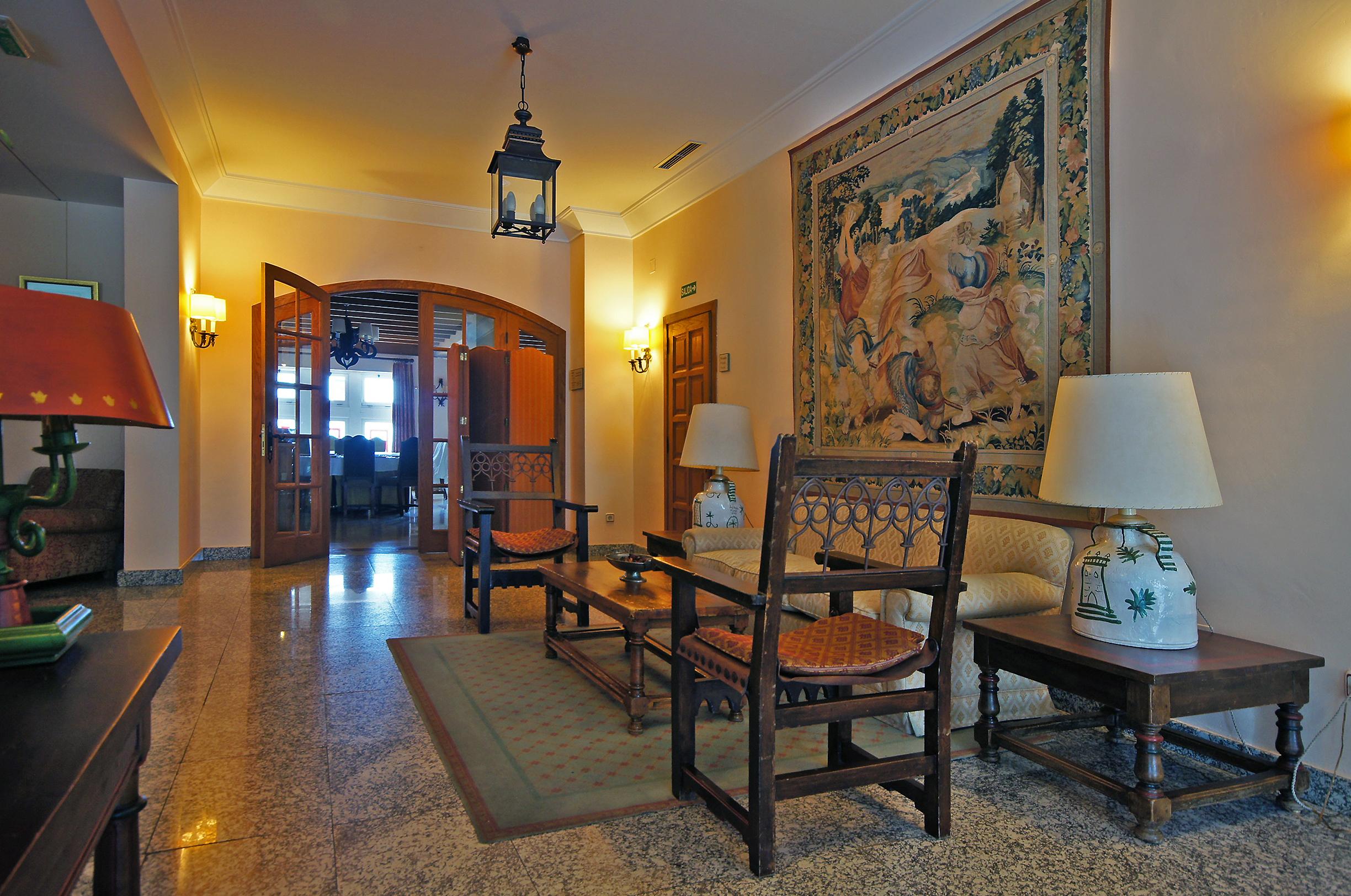 Vista Lobby Parador De Vilalba