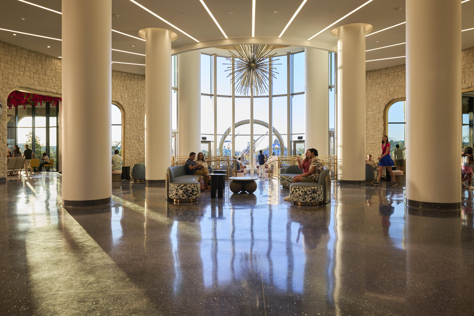 Vista Lobby Universal's Helios Grand Hotel, a Loews Hotel