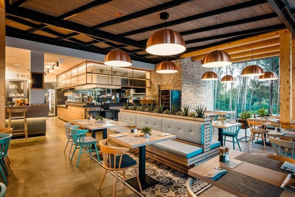 Restaurant Premium Camping Homes Santa Marina