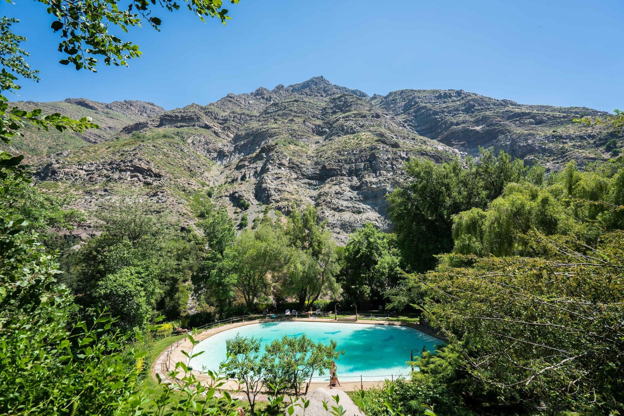 Vista Piscina Cascada de las Animas