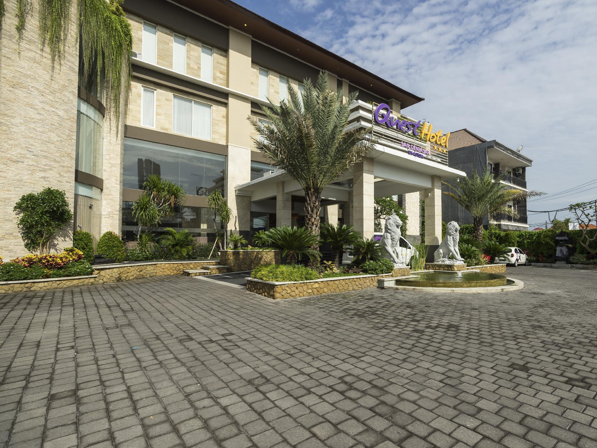 Vista Exterior Quest Hotel San Denpasar by ASTON