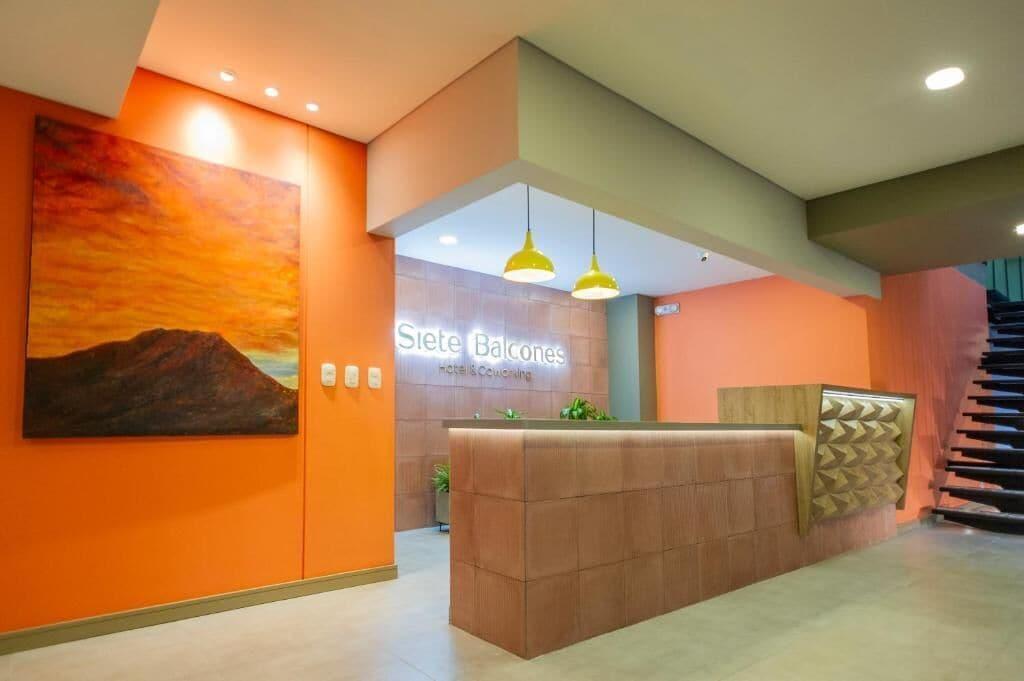 Vista Lobby Siete Balcones Hotel Coworking