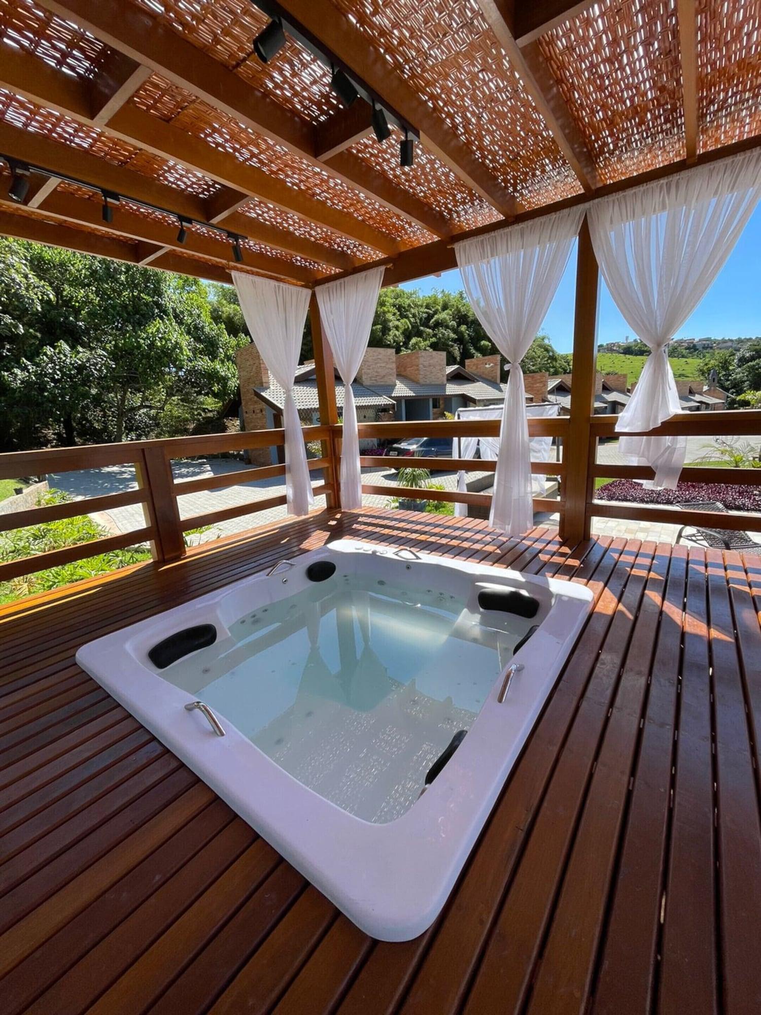 Vista Piscina Pousada Saint Diniz