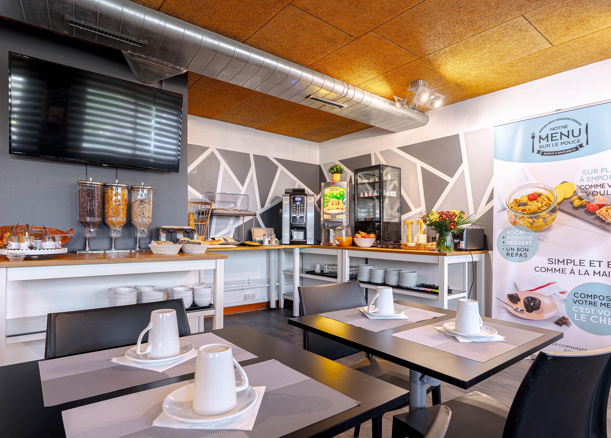 Restaurant Zenitude Hôtel - Résidences Nantes Métropole