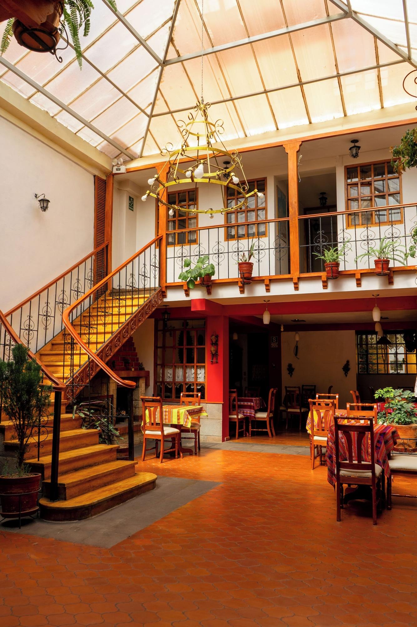Vista Lobby La Posada de Atahualpa
