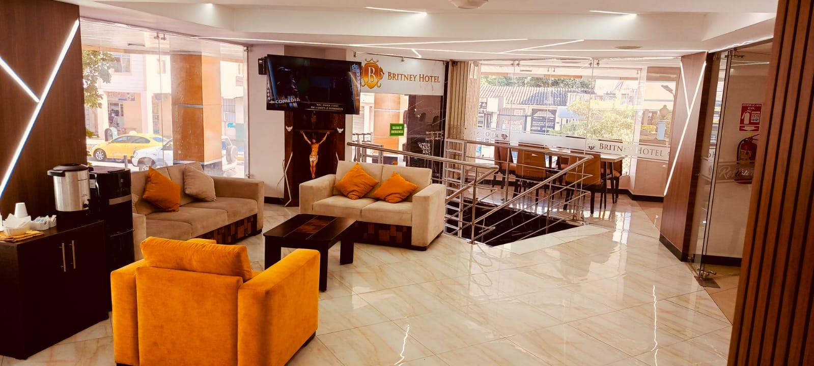 Área de desayuno BRITNEY HOTEL MACHALA