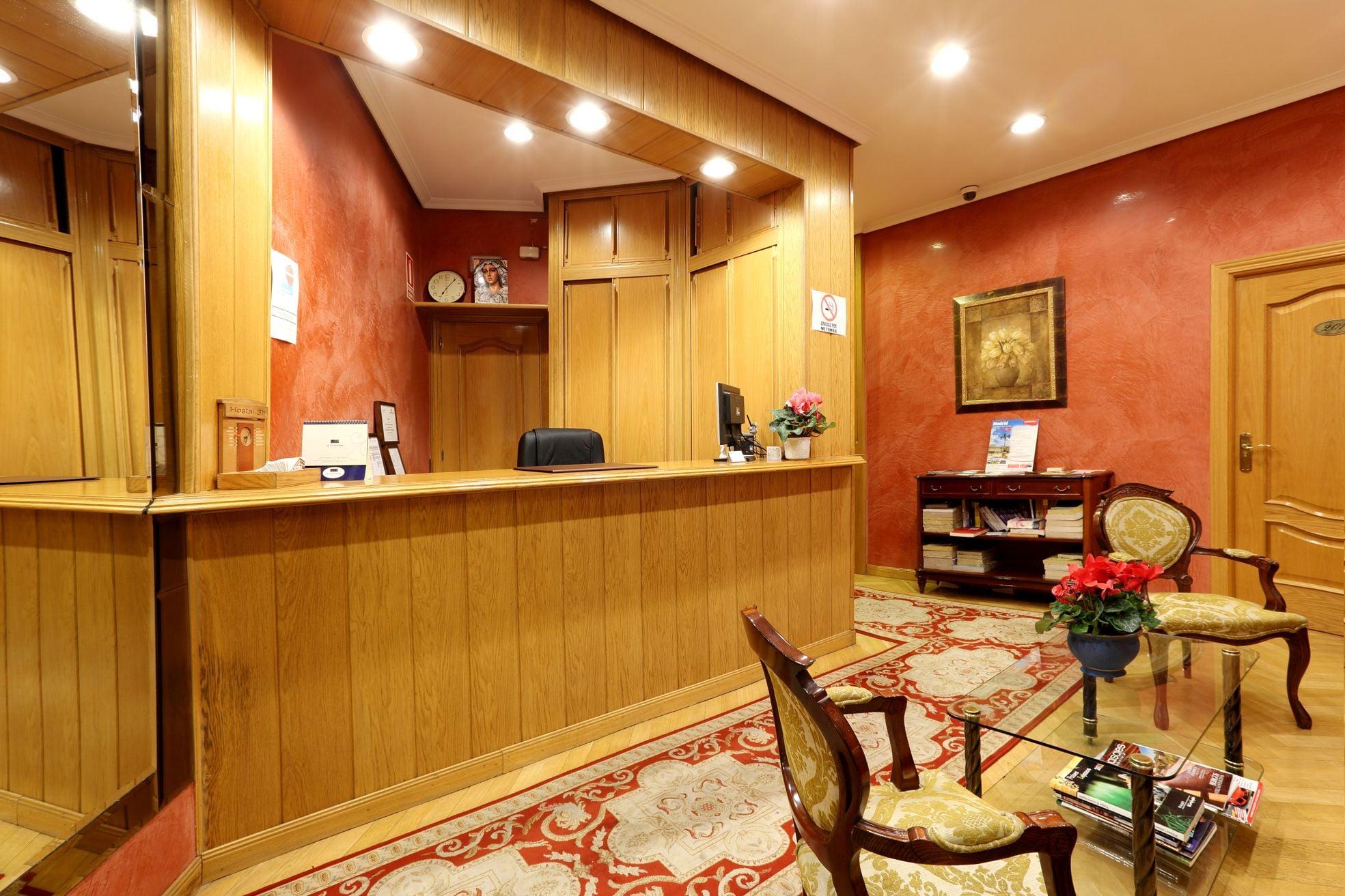 Vista Lobby Hostal Sil & Serranos