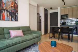 Vacation Rental - Stylish Providencia Apartment with Pool & Balcony