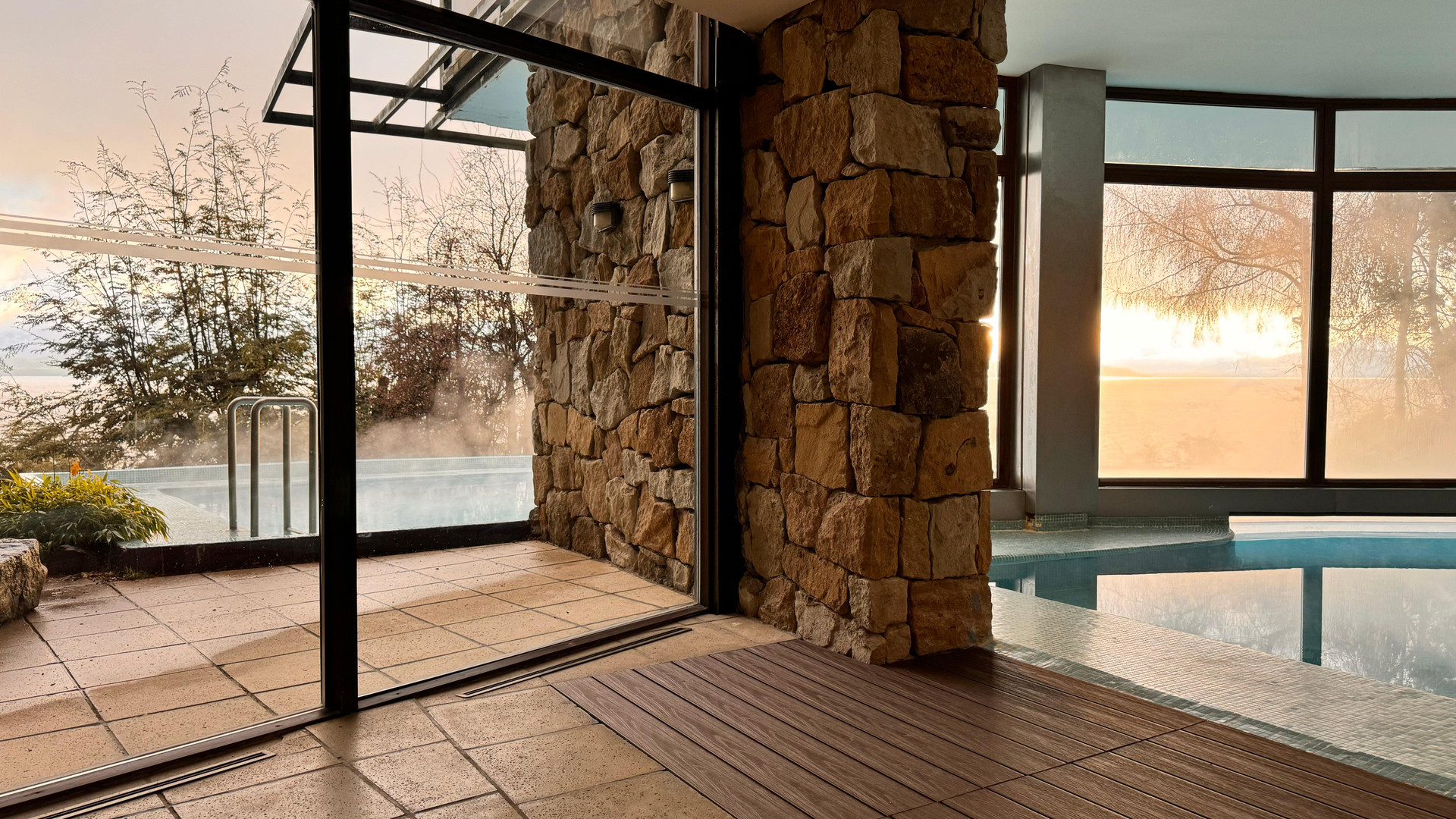 Vista Piscina Design Suites Bariloche
