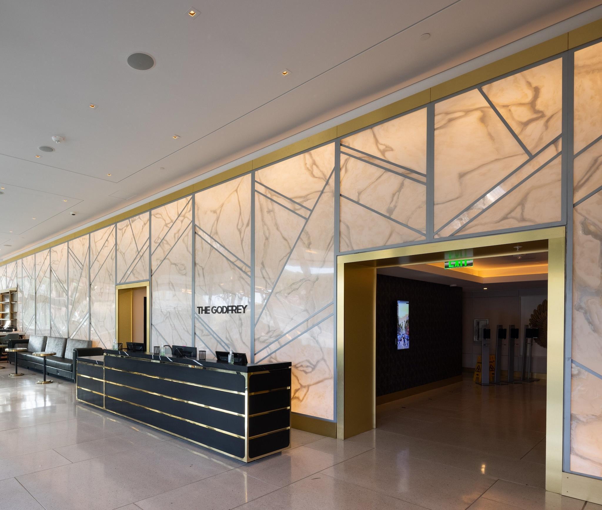 Vista Lobby The Godfrey Hotel Hollywood