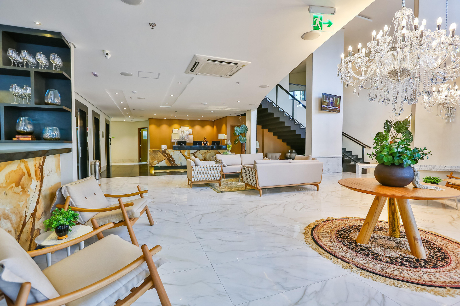 Vista Lobby Holiday Inn Goiania