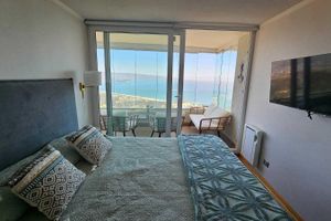 Alquiler Vacacional - Exclusivo Departamento en Reñaca con Vista al Mar