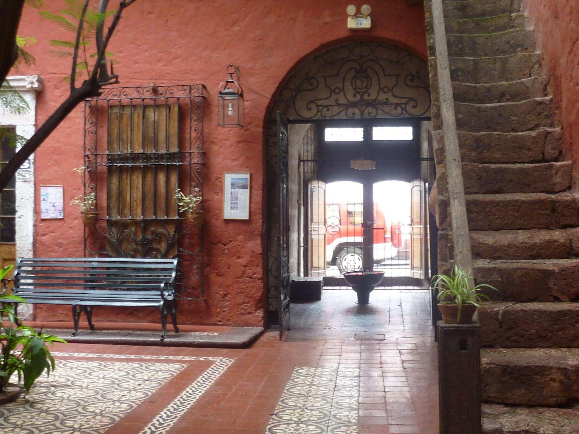 Vista Lobby Hostal La Casa de Melgar