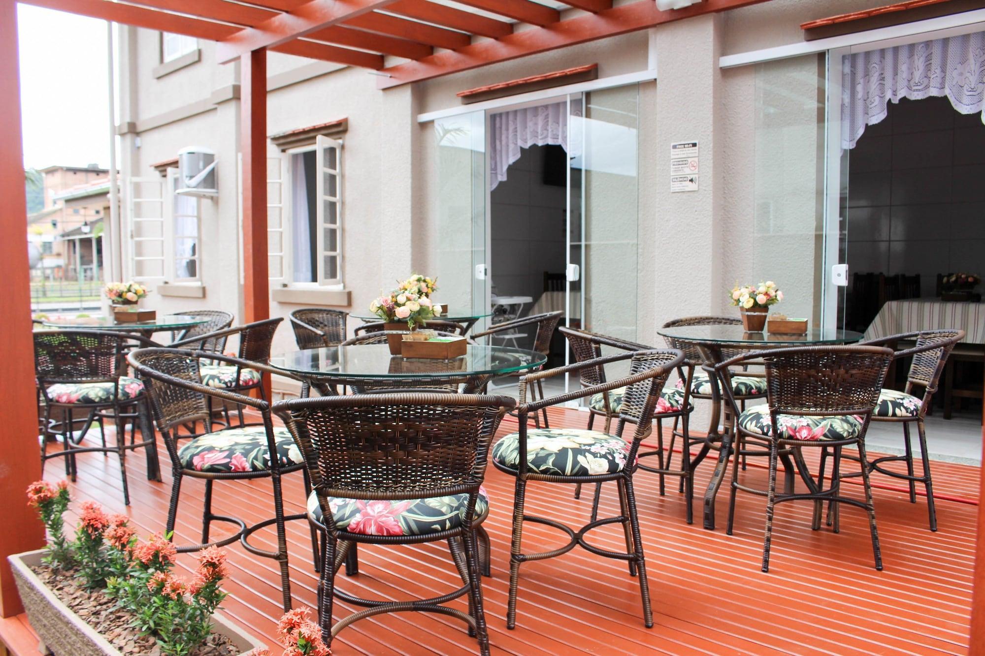 Vista Lobby Pousada Casarão Schmidt