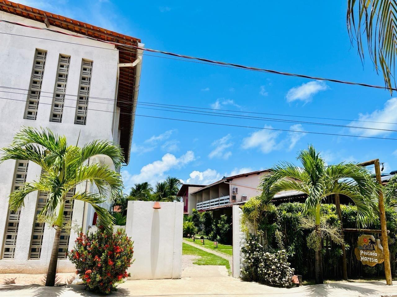 Vista Exterior Pousada Maresia