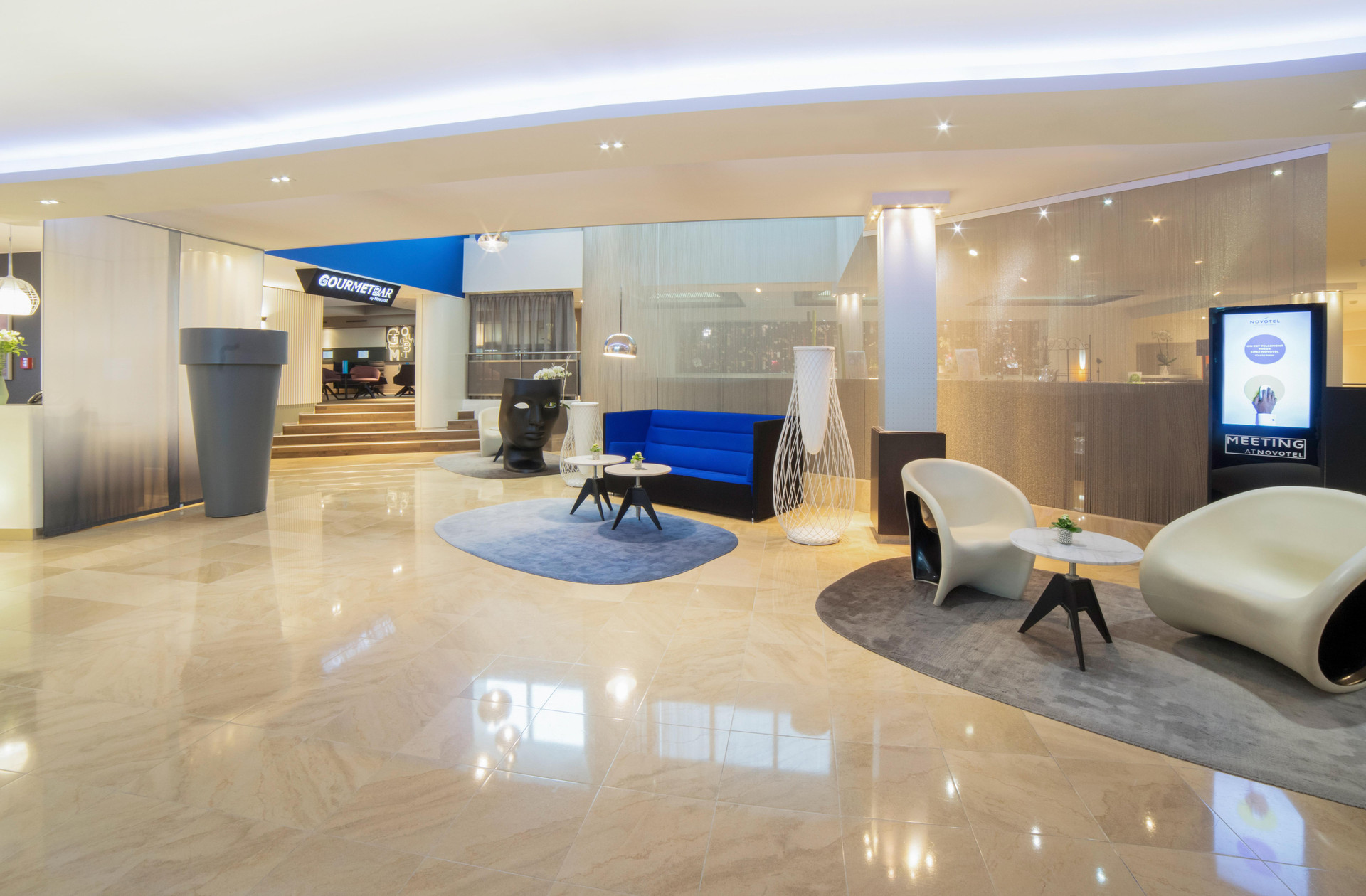 Vista Lobby Novotel Geneve Centre