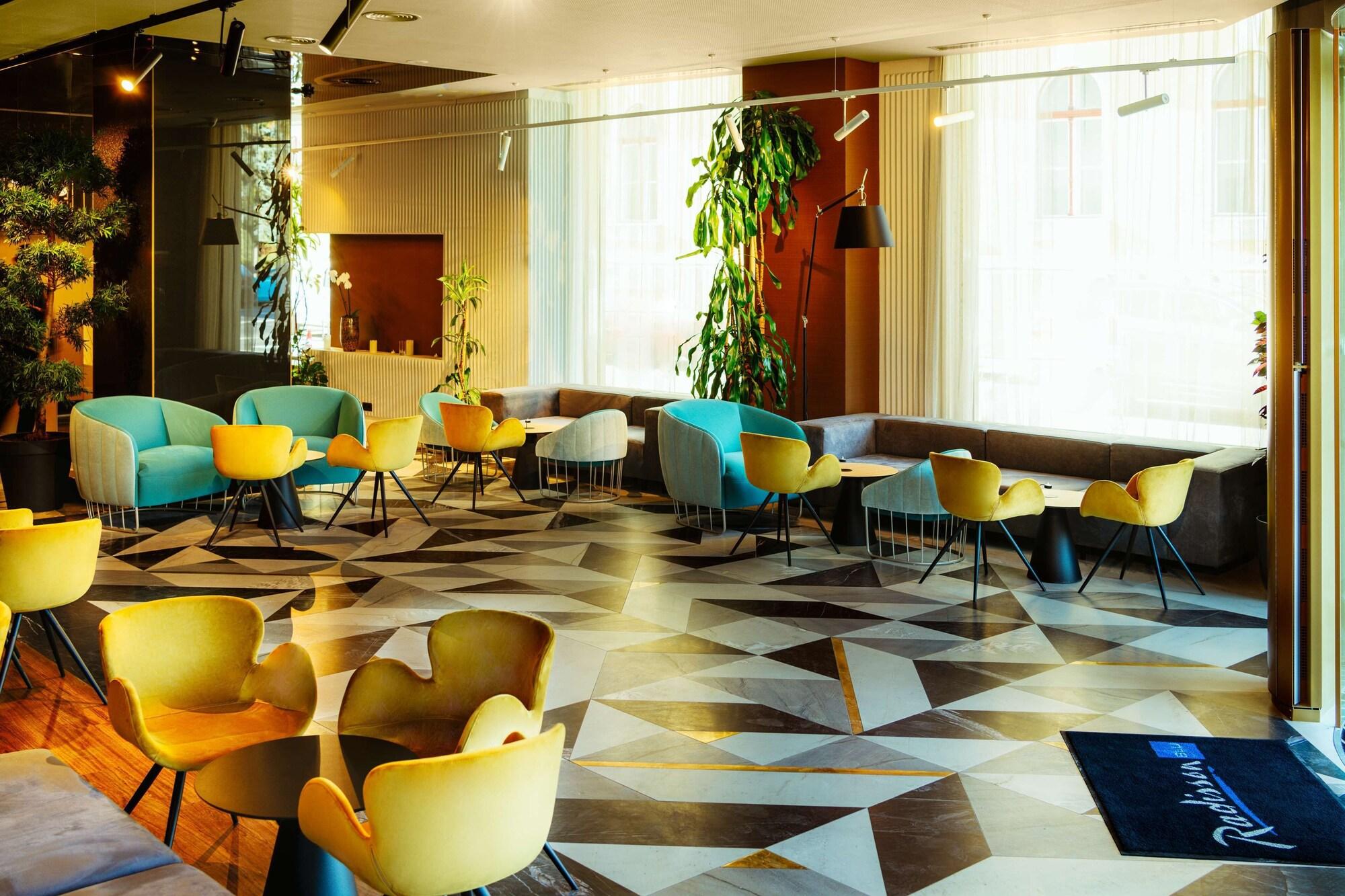 Vista Lobby Radisson Blu Aurum Hotel, Brasov