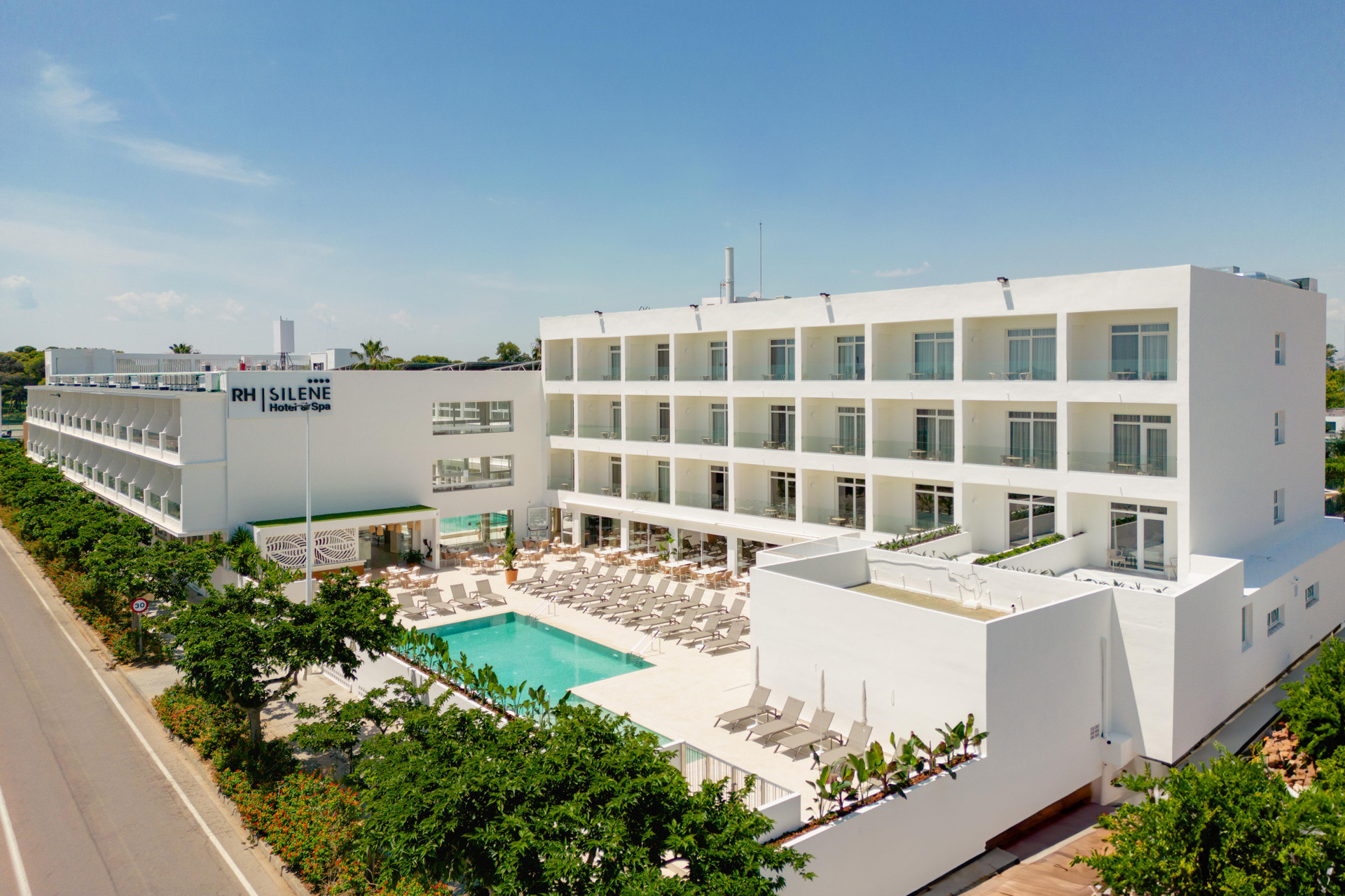 Vista Exterior RH Silene Hotel & Spa 4* Sup