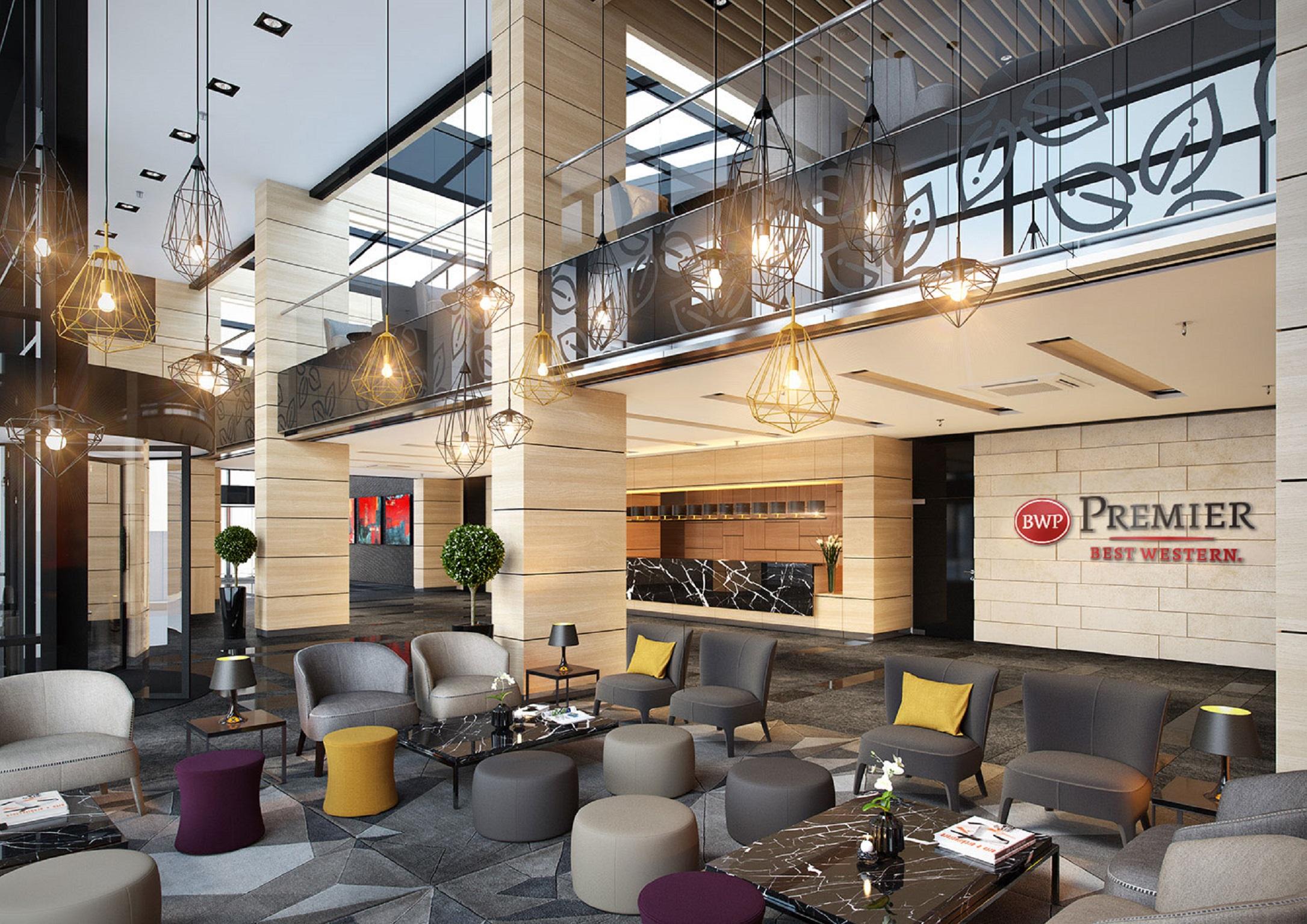 Vista Lobby Hotel Premier Sofia Airport