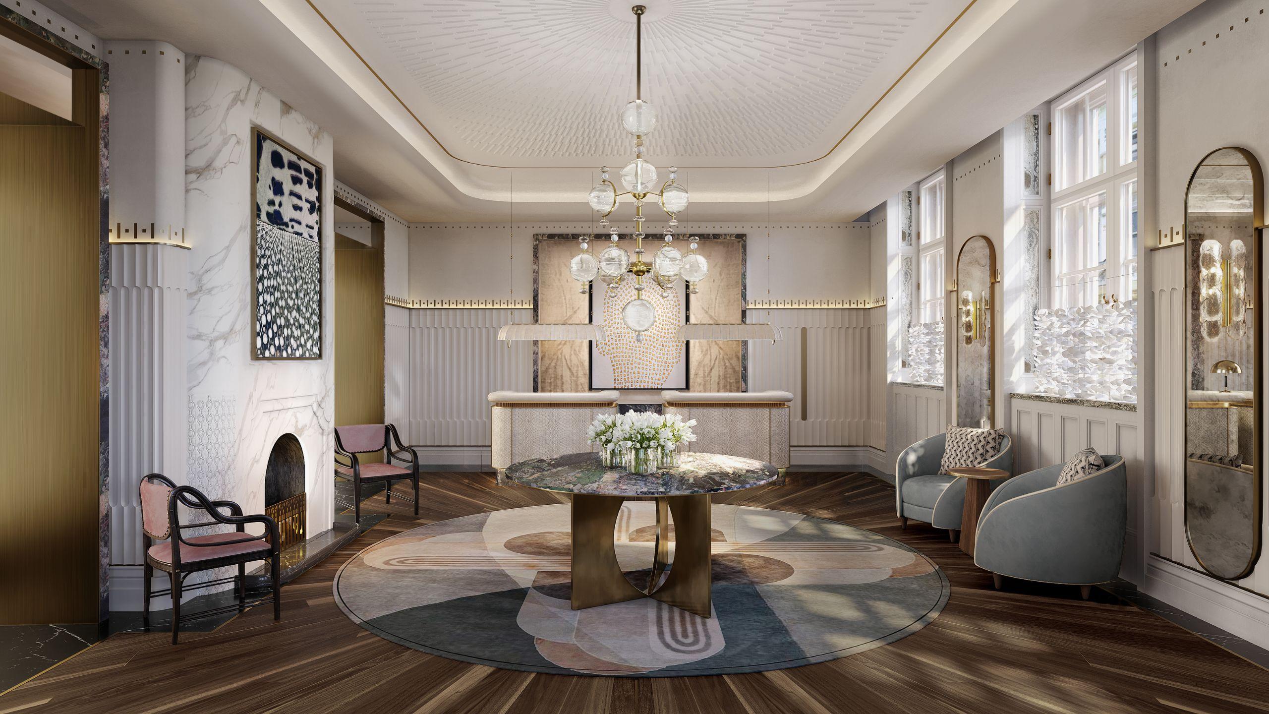 Vista Lobby Mandarin Oriental, Vienna