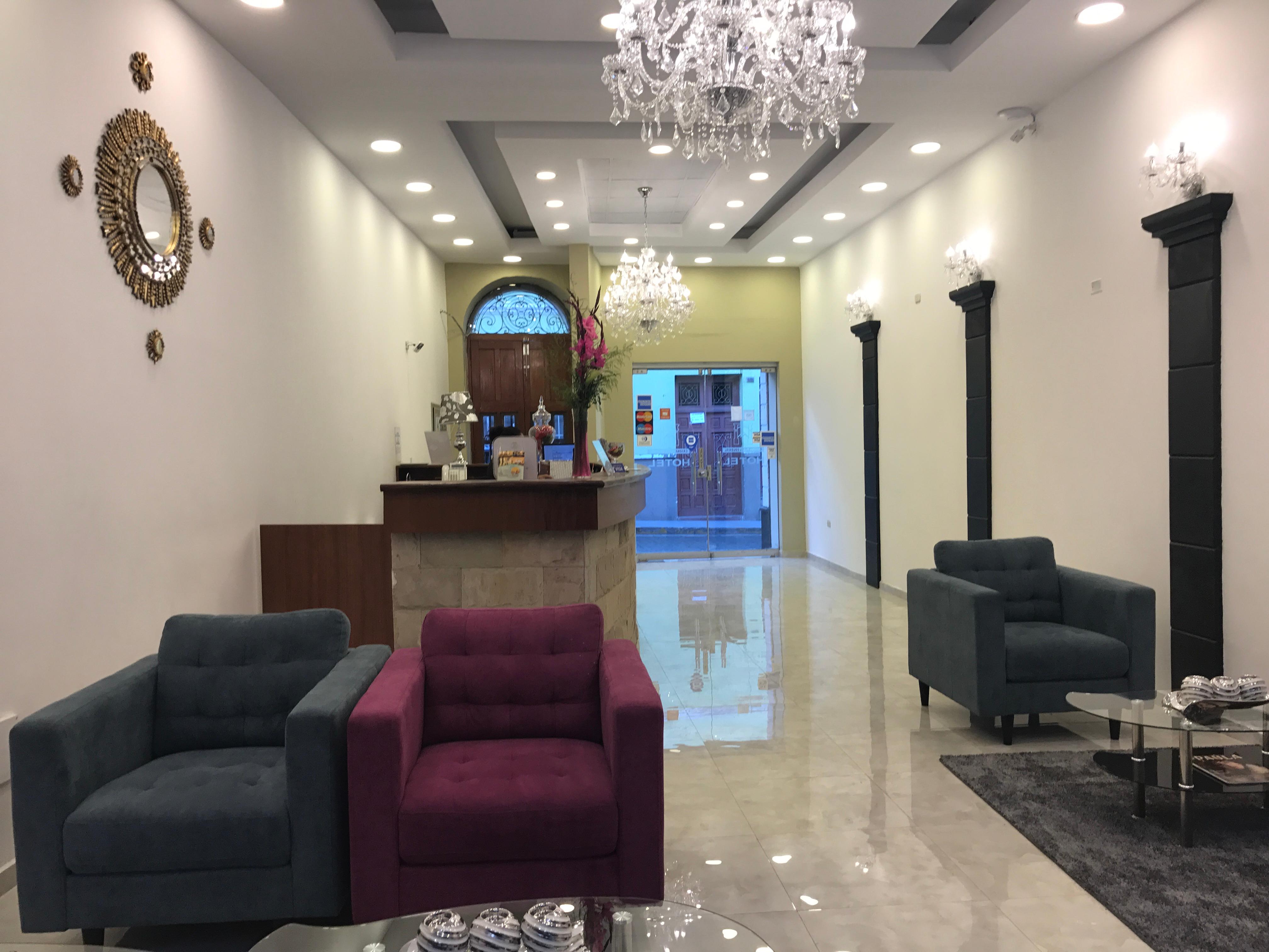 Vista Lobby Casona Plaza Colonial AQP