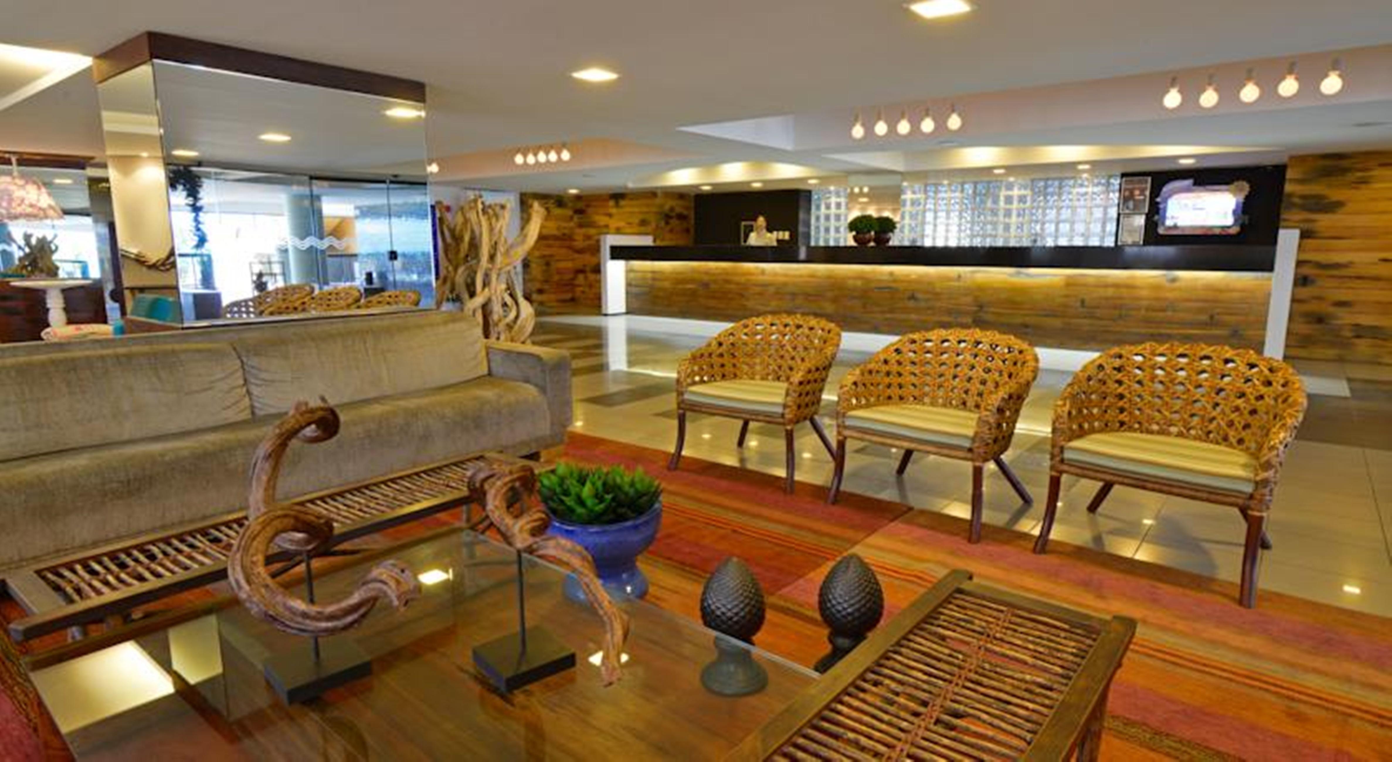 Vista Lobby Hardman Praia Hotel