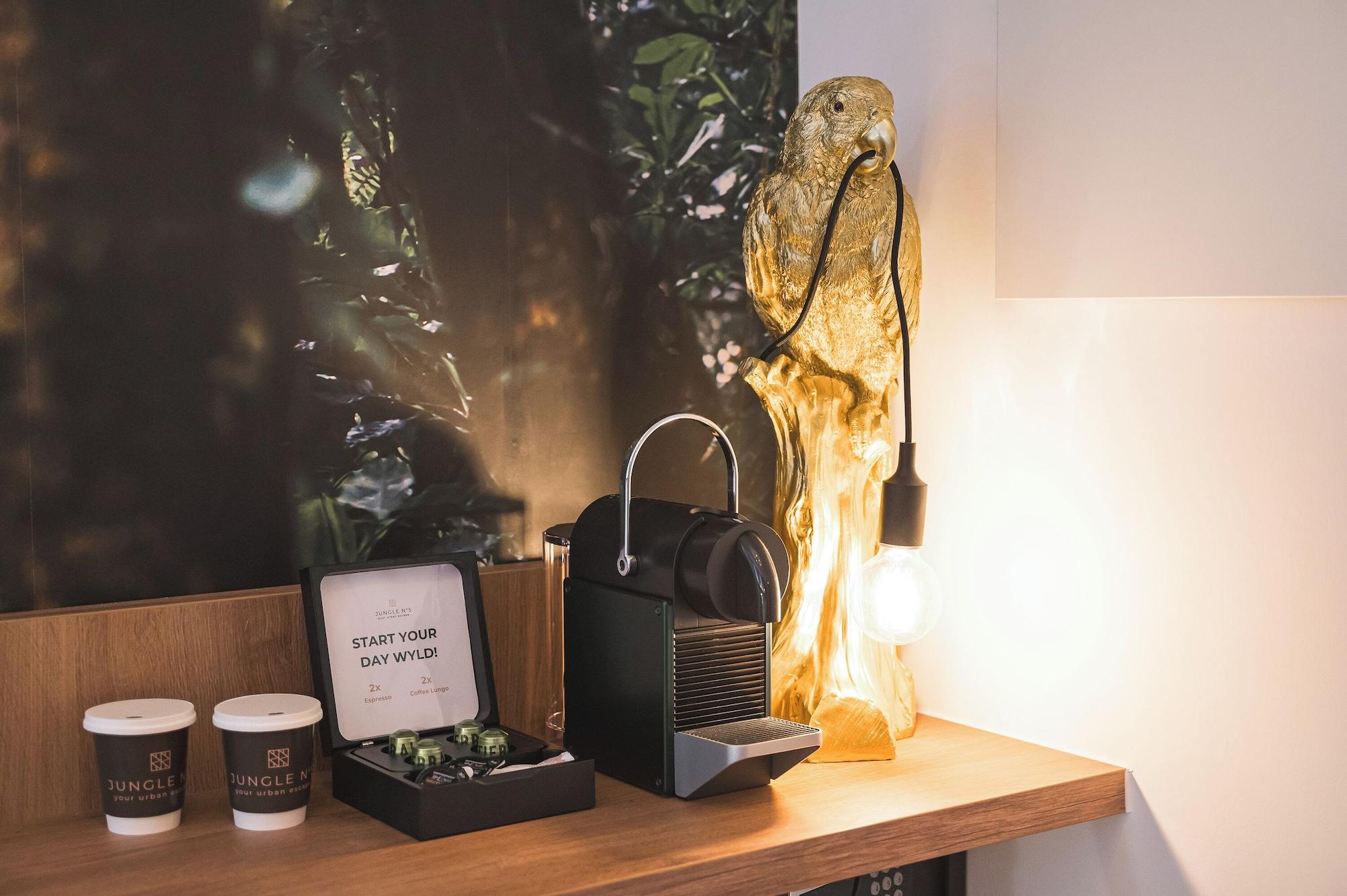 Comodidades del Alojamiento JUNGLE No5 Boutique Hotel - Stuttgart City-Center