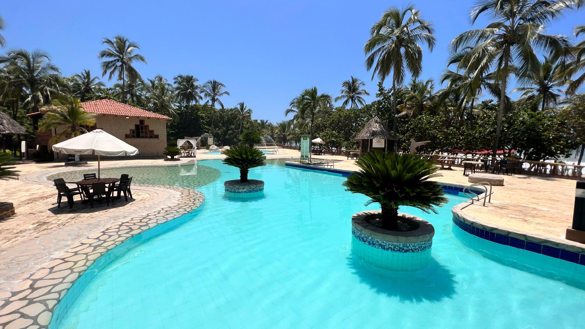 Tobogán de agua Hotel Mendihuaca By Lewe
