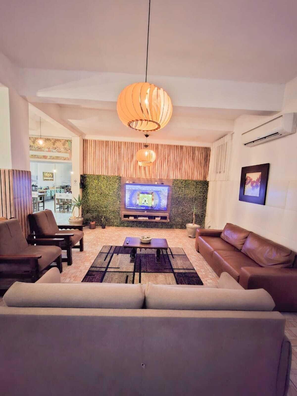 Vista Lobby Pousada Parada Da Fe