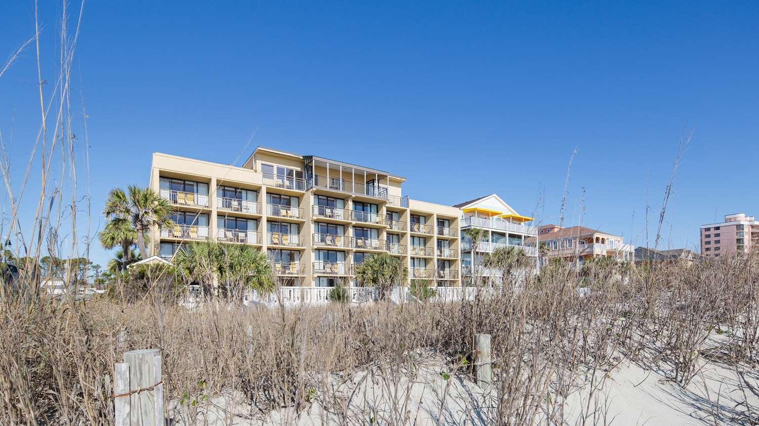 Vista Exterior Best Western Ocean Sands Beach Resort